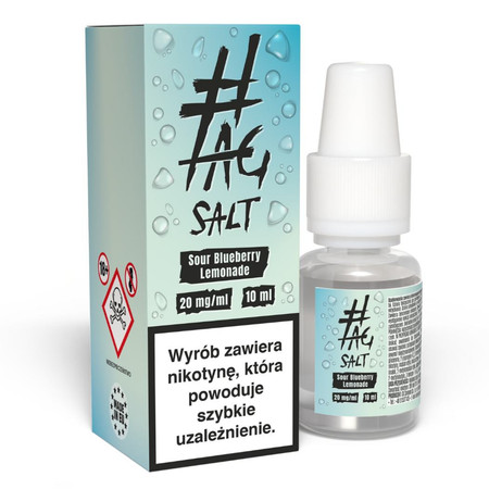 E-liquid #TAG Salt Drinks 10ml - Blueberry Lemonade 20mg