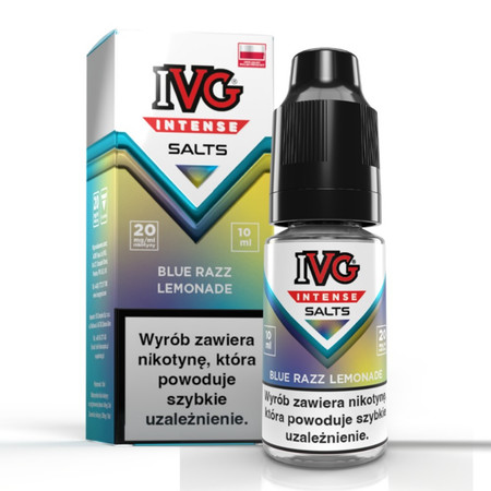 E-liquid IVG Intense Salt 10ml - Blue Razz Lemonade 20mg