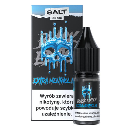 Liquid Dark Line Black Edition Salt 10ml - Extra Menthol Ice 20mg
