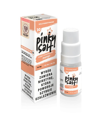 E-liquid Pinky Salt 10ml - Mango 20mg