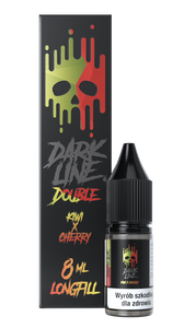 Longfill Dark Line Double 8ml - Kiwi Cherry