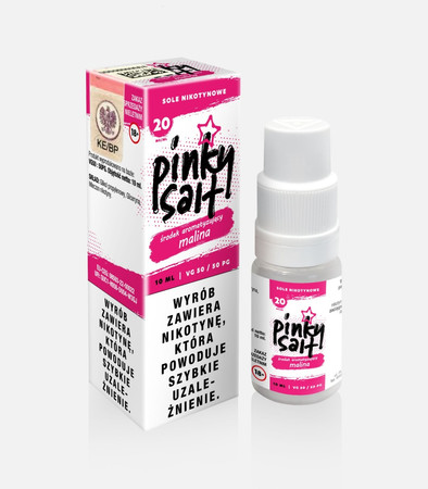 E-liquide Pinky Salt 10ml - Malina 20mg