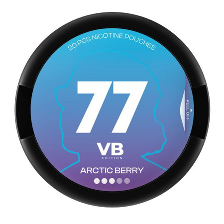 Sachets de nicotine 77 VB Arctic Berry 10,4mg
