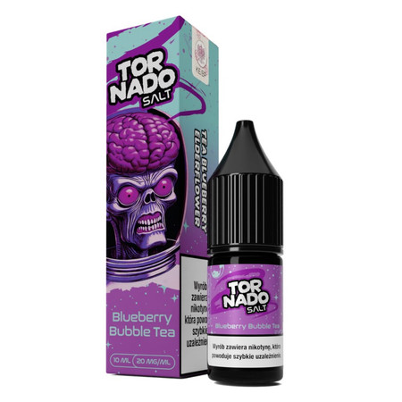E-liquid Tornado Salt 10ml - Blueberry Bubble Tea 20mg