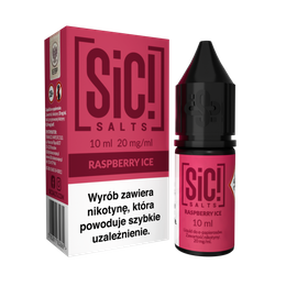 E-liquid SIC! Salt 10ml - Raspberry Ice 20mg