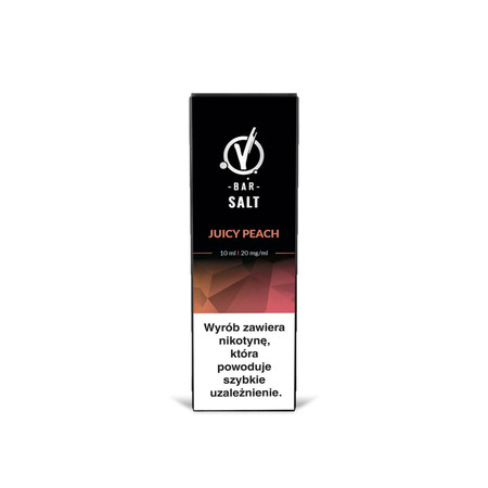 E-liquide Vbar Salt 10ml - Juicy Peach 20mg