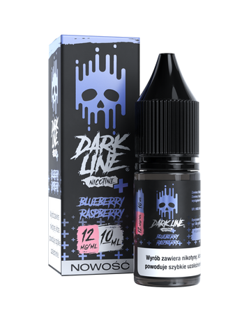 E-liquide Dark Line Nicotine+ 10ml - Blueberry Raspberry 12mg