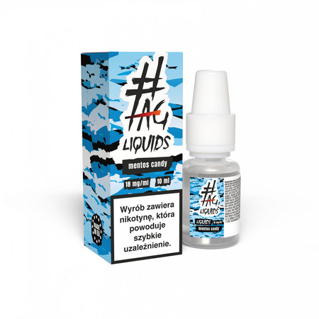 E-liquid #TAG Classic 10ml - Mentos Candy 18mg