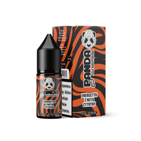 E-liquide Panda Salt 10ml - Energetyk z Nutą Cytryny 20mg
