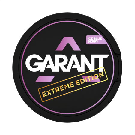 10 X Nikotínové vrecúška GARANT (Grant) Extreme - Ice Blueberry 50mg