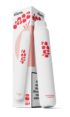 Eldobható e-cigaretta KLARRO Jazz Brzoskwinia Jabłko 20mg