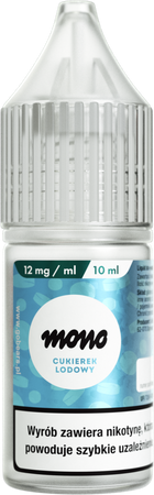 E-liquide MONO 10ml - Cukierek Lodowy 12mg