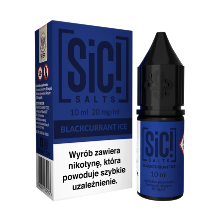Жидкость SIC! Salt 10ml - Blackcurrant Ice 20mg