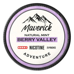 Sachets de nicotine Maverick Berry Valley 9mg