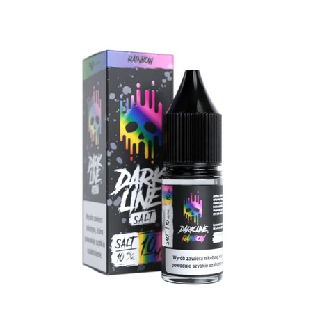 Liquid Dark Line Salt 10ml - Rainbow 10mg