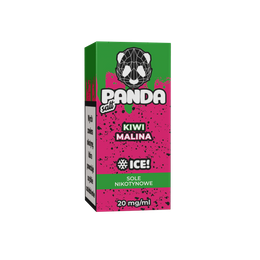 E-Liquid Panda Double Salt 10ml - Kiwi Raspberry 20mg