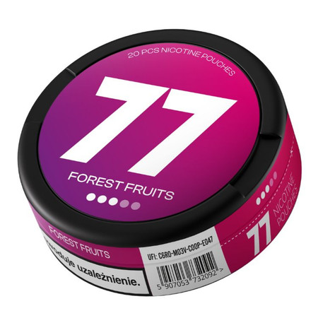 Никотиновые пакетики 77 Forest Fruits 10,4mg