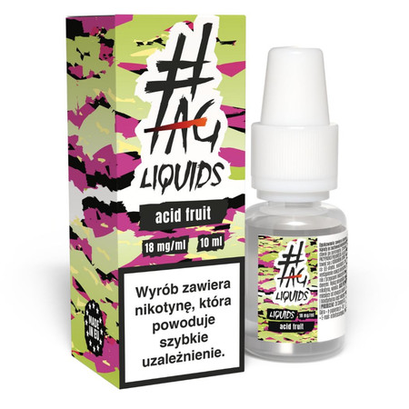 E-liquid #TAG Classic 10ml - Acid Fruits 18mg