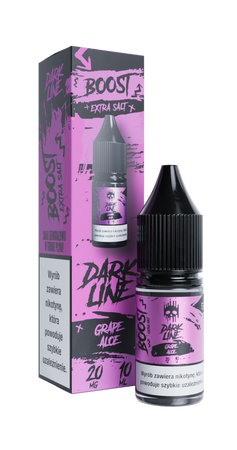 E-liquide Dark Line Boost Salt 10ml - Grape Aloe 20mg