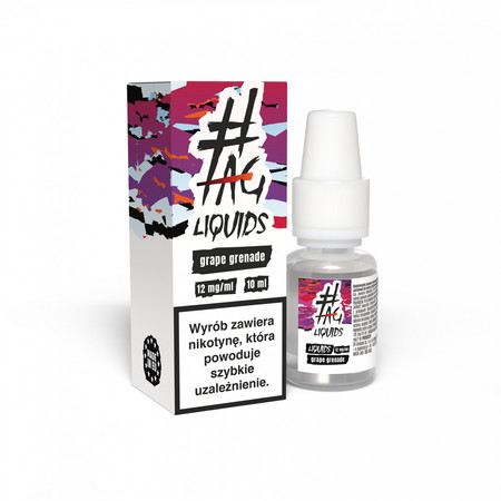 E-liquid #TAG Classic 10ml - Grape Grenade 12mg