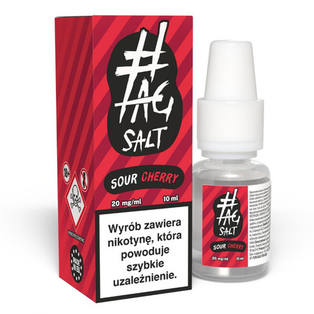 E-liquid #TAG Salt Sour 10ml - Cherry 20mg