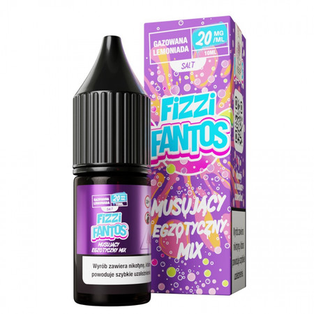 E-Liquid Fizzi Fantos Salt 10ml - Fizzy Exotic Mix 20mg