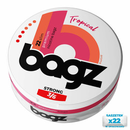 Saszetki nikotynowe BAGZ Tropical 3/6 STRONG