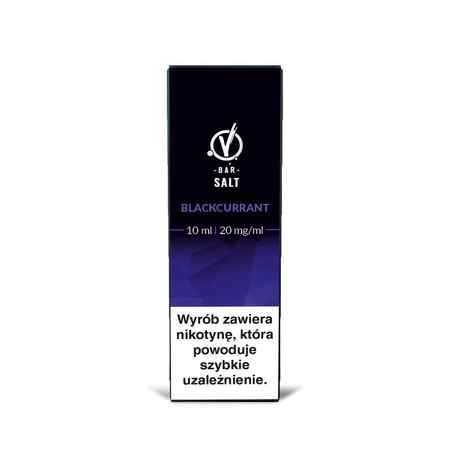 E-liquid Vbar Salt 10ml - Blackcurrant 20mg