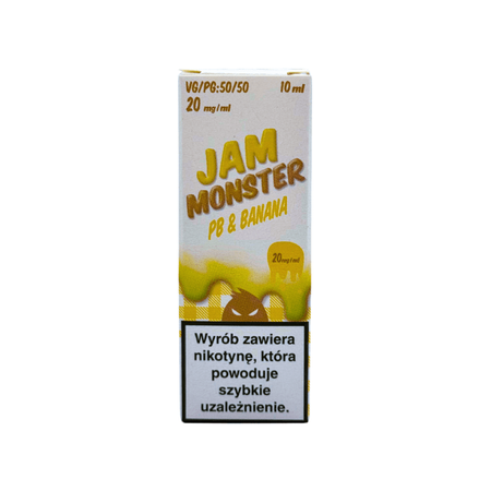 E-liquid MVL 10ml - Jam Monster - Peanut Butter Banana 20mg