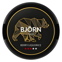 Saszetki nikotynowe BJORN Berry Liquorice 9,1mg