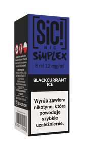 E-Liquid SIC! NIC 8ml - Blackcurrant Ice 12mg