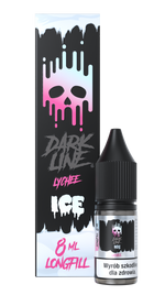 Longfill Dark Line Ice 8ml - Lychee