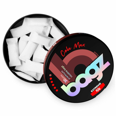 Никотиновые пакетики BAGZ Cola Max 5/6 EXTREME