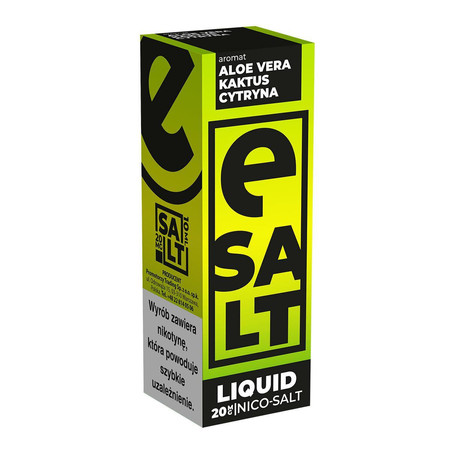 E-Liquid E SALT 10ml - Aloe Vera Kaktus Citron 20mg