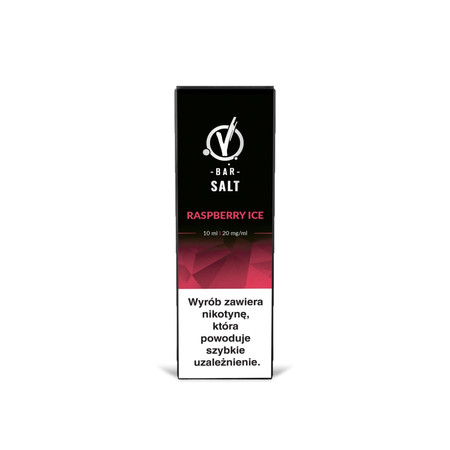 E-liquide Vbar Salt 10ml - Raspberry Ice 20mg