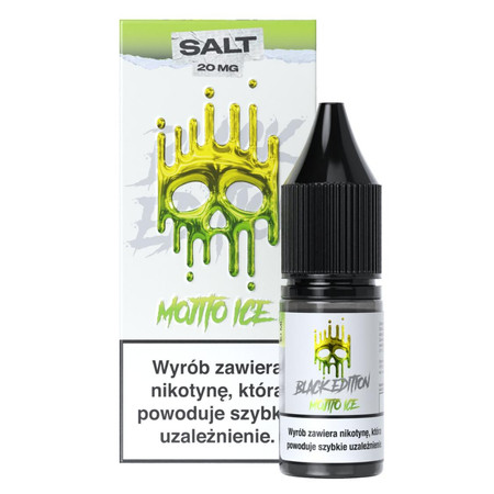 Жидкость Dark Line Black Edition Salt 10ml - Mojito Ice 20mg