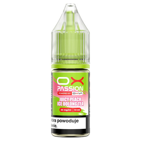 E-Liquide OX Passion 10ml - Juicy Peach Ice Oolong Tea 20mg