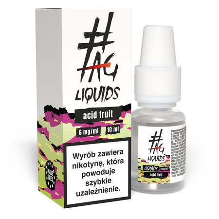 E-liquide #TAG Classic 10ml - Acid Fruits 06mg