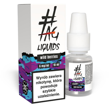 E-liquid #TAG Classic 10ml - Wild Berries 06mg
