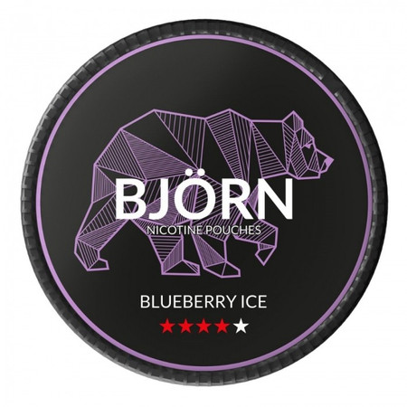 Nicotine pouches BJORN Blueberry Ice 11,7mg