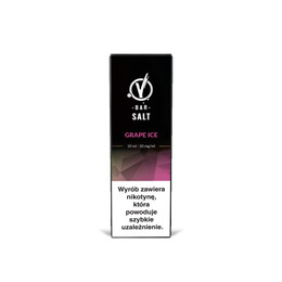 E-liquid Vbar Salt 10ml - Grape Ice 20mg