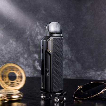 E-Cigarette POD Lost Vape Thelema Elite 40 - Black Carbon