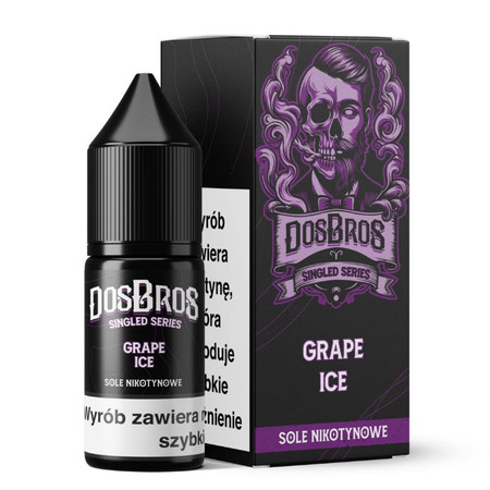 E-liquide DosBros Salt 10ml - Grape Ice 20mg