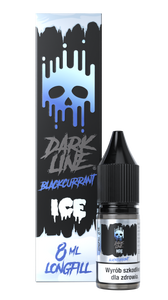 Longfill Dark Line Ice 8ml - Black Currant