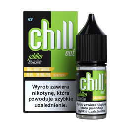 E-liquid Chill Out 10ml - Kwaśne Jabłko Ice 20mg