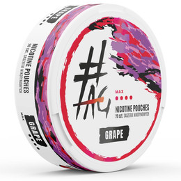Saszetki nikotynowe #TAG - Grape 20mg