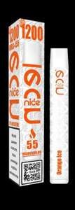 Cigarette électronique jetable VOOM 1200 ORANGE 20mg