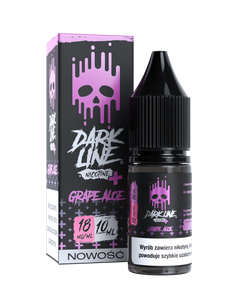Liquid Dark Line Nicotine+ 10ml - Grape Aloe 18mg