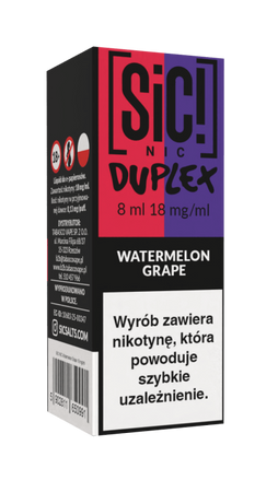 Lichid SIC! NIC 8ml - Watermelon Grape 18mg