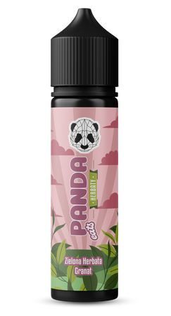 Longfill Panda Herbaty 10/60ml - Zielona Herbata Granat
